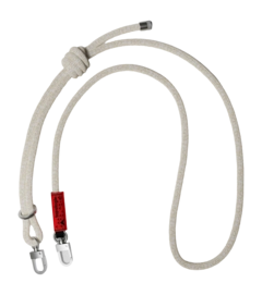 Schouderband Topologie Wares Straps 8.0mm Rope Strap Beige Melange