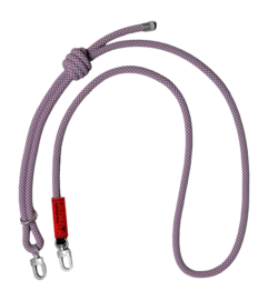 Schouderband Topologie Wares Straps 8.0mm Rope Strap Purple Aster Lattice