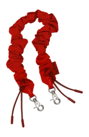 Schouderband Topologie Wares Straps Bungee Wrist Strap Topologie Red Tech Sateen