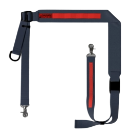Schouderband Topologie Wares Straps Utility Sling Wide Marine Blue