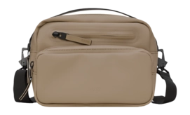 Sac Bandoulière Rains Unisexe Cargo Box Bag Beige 25