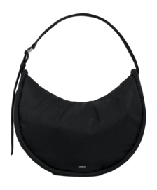 Schoudertas Sandqvist Curve Crossbody Round Black L