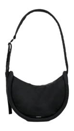 Schoudertas Sandqvist Curve Crossbody Round Black S