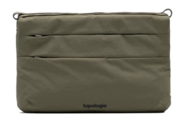 Schoudertas Topologie Wares Bags Flat Sacoche Small Moss Papery