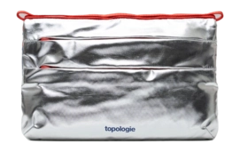 Schoudertas Topologie Wares Bags Flat Sacoche Small Satellite Metallic
