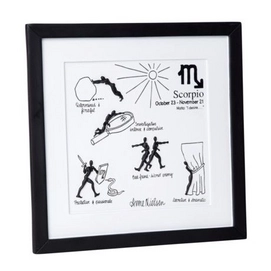 Art Print Anna Nielsen Zodiac Scorpio