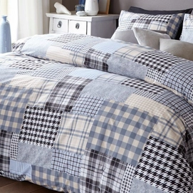 Bettwäsche Beddinghouse Scottsdale Blau Renforcé