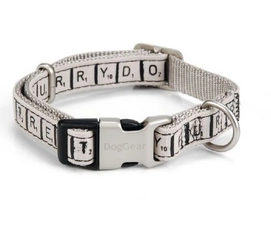 Halsband Beeztees Typo Creme