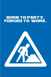 Strandtuch Born to Party Special