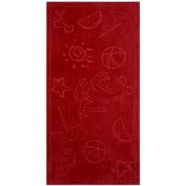 Strandlaken Seahorse Rood