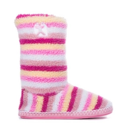 Pantoffel Dames Bedroom Athletics Selena Pink Stripes