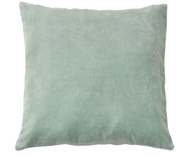 Sierkussen Essenza Senn Uni Antique Green Katoen (45 x 45 cm)