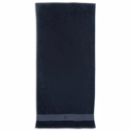 Serviettes de Toilette Kayori Sento Bleu Marine 60 x 110 cm (Set de 3)