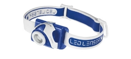 Hoofdlamp LED Lenser SEO-7R Blue