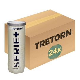 Tennis Balls Tretorn Serie+ 3 Tube (Box 24x3)