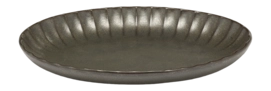 Serveerschaal Serax Inku Tableware Green M 22 x 15,4 x 2,7 cm