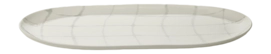 Serveerschaal Serax Zuma Tableware By Kelly Wearstler White 46 x 27 x 2 cm