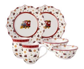 Servies Villeroy & Boch Toy's Delight 2025 Locomotief (6-Delig)