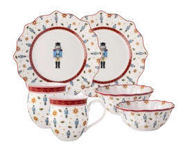 Servies Villeroy & Boch Toy's Delight 2025 Notenkraker (6-Delig)