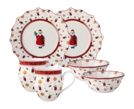 Servies Villeroy & Boch Toy's Delight 2025 Santa (6-Delig)