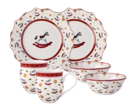 Servies Villeroy & Boch Toy's Delight 2025 Schommelpaard (6-Delig)