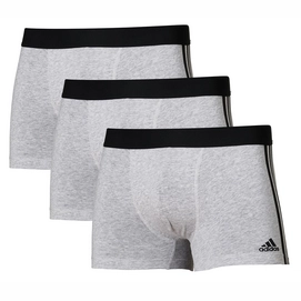 Caleçons Adidas Hommes Trunk Heather Grey (lot de 3)