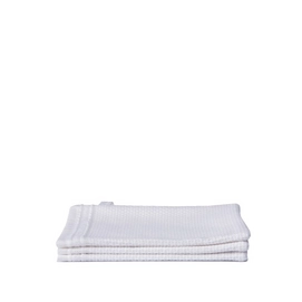 3 Gants de Toilette Seahorse Balance Blanc (16 x 21 cm)