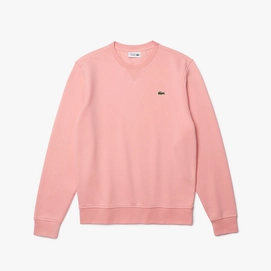 Trui Lacoste Men SH1505 Sport Cotton Fleece Bagatelle Pink Bagatelle