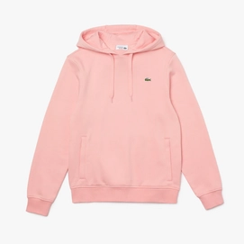 Trui Lacoste Men SH1527 Sport Hooded Fleece Bagatelle Pink Bagatelle