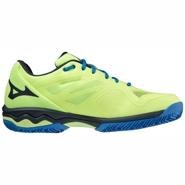 Chaussures de Padel Mizuno Homme Wave Exceed Light Padel Neon Lime Eclipse Sonic-Taille 45