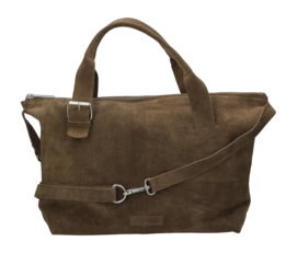 Shabbies Amsterdam Women Essie Laptop Bag Dark Taupe