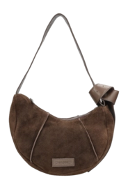 Shabbies Amsterdam Women Platamini Oiled Suède Dark Brown