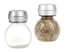 Shaker Cole & Mason Darlington, Clear/Silver (2-Delig)