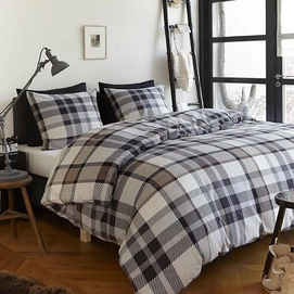 Bettwäsche Beddinghouse Sherlock Taupe Flanell