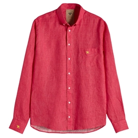Hemd OAS Pink Bee Linen Shirt Herren