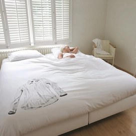 Bettwäsche SNURK White laundry Shirt Perkal