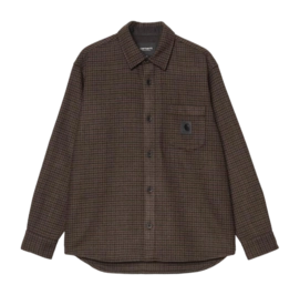 Shirt Carhartt WIP Unisex L/S Lowis Houndstooth Vitola Heather