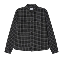 Hemd Obey Bigwig Rick Woven Herren Black Multi