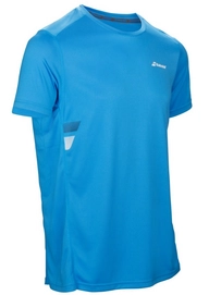 T-shirt de Tennis Babolat Core Flag Club Tee Boy Drive Blue