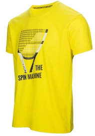 Tennisshirt Babolat Core Pure A/D Tee Boy Aero Yellow