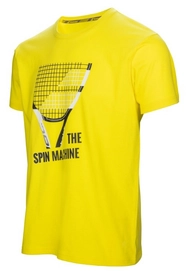 T-shirt de Tennis Babolat Core Pure A/S/D Tee Men Aero Yellow