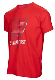 Tennisshirt Babolat Core Pure A/S/D Tee Rot Herren