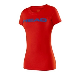 T-Shirt de Tennis HEAD Transition Women Lucy T-Shirt Red Blue