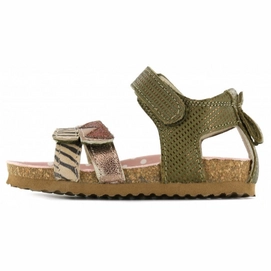 Sandale Shoesme Zebraprint Green Mädchen-Schuhgröße 31