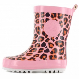 Regenlaars Shoesme Rainboot Leopard Pink-Schoenmaat 23