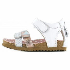 Sandale Shoesme Metallic White Mädchen