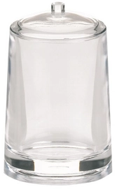 Cotton Pad Holder Kela Sinfonie Transparent