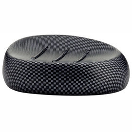 Soap Dish Kela Moiree Black