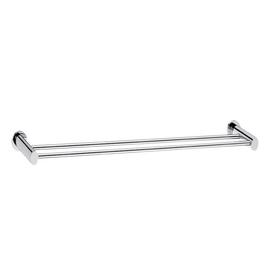 Towel Rack Kela Makira Double 59.5 Silver Shining