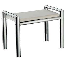 Bathroom Stool Kela Lunis White